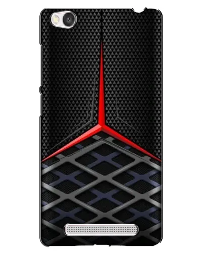 Чехол для Xiaomi Redmi 4A с картинкой «Mercedes Carbon Grid»