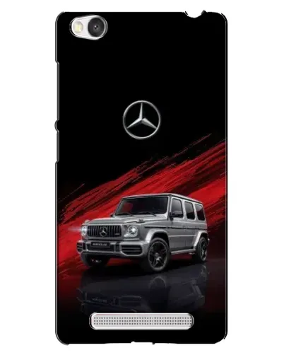 Чехол для Xiaomi Redmi 4A с картинкой «Mercedes G-Class красный»