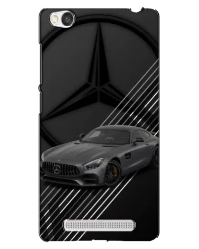 Чехол для Xiaomi Redmi 4A с картинкой «Mercedes AMG — графика»