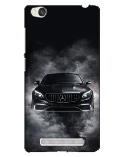 Чехол для Xiaomi Redmi 4A с картинкой «Mercedes в дыму»