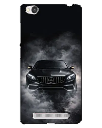 Чехол для Xiaomi Redmi 4A с картинкой «Mercedes в дыму»