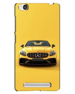 Чехол для Xiaomi Redmi 4A с картинкой «Желтый Mercedes GT»