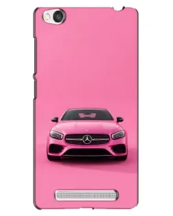 Чехол для Xiaomi Redmi 4A с картинкой «Розовый Mercedes AMG»