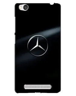 Чехол для Xiaomi Redmi 4A с картинкой «Mercedes на металле»