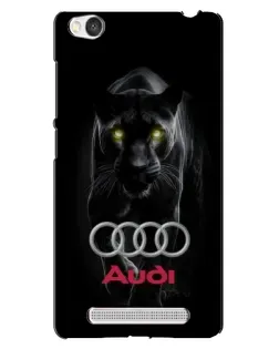 Чехол для Xiaomi Redmi 4A с картинкой «Пантера и Audi»
