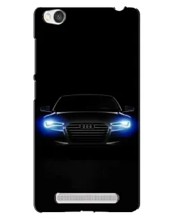Чехол для Xiaomi Redmi 4A с картинкой «Audi в неоне»