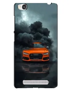 Чехол для Xiaomi Redmi 4A с картинкой «Audi в облаках дыма»
