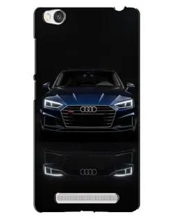 Чехол для Xiaomi Redmi 4A с картинкой «Audi — ночное отражение»