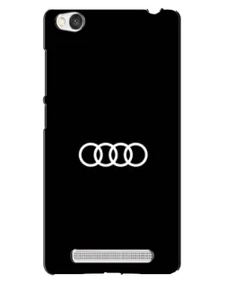 Чехол для Xiaomi Redmi 4A с картинкой «Audi White Logo»