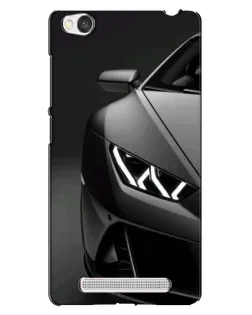 Чехол для Xiaomi Redmi 4A с картинкой «Lamborghini фары детализация»