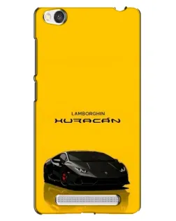 Чехол для Xiaomi Redmi 4A с картинкой «Lamborghini Huracan черный»