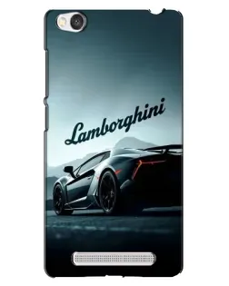 Чехол для Xiaomi Redmi 4A с картинкой «Классическая надпись Lamborghini»