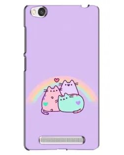 Чехол для Xiaomi Redmi 4A с картинкой «Радужные Пушины»
