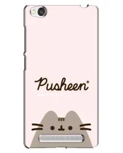 Чехол для Xiaomi Redmi 4A с картинкой «Pusheen логотип»