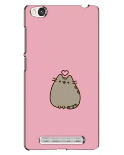 Чехол для Xiaomi Redmi 4A с картинкой «Pusheen сердце»