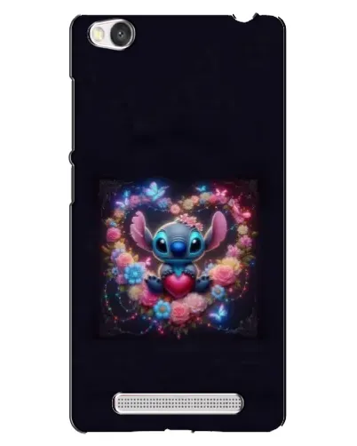Чехол для Xiaomi Redmi 4A с картинкой «Stitch в цветах»