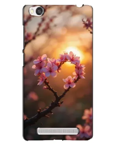 Чохол для Xiaomi Redmi 4A з картинкою «Рожевий цвіт сердечко на тлі заходу» Чохол для Xiaomi Redmi 4A з картинкою «Рожевий цвіт сердечко на тлі заходу»