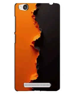 Чохол для Xiaomi Redmi 4A з картинкою «Помаранчевий розлом»