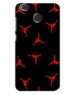 Чехол для Xiaomi Redmi 4X с картинкой «Jordan Red Pattern»