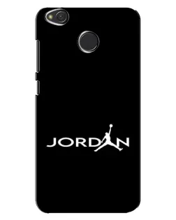 Чехол для Xiaomi Redmi 4X с картинкой «Jordan White Logo»