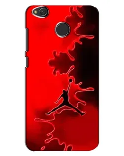 Чехол для Xiaomi Redmi 4X с картинкой «Jordan Red Smoke»