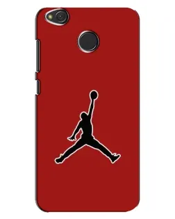 Чехол для Xiaomi Redmi 4X с картинкой «Jordan Red Back»