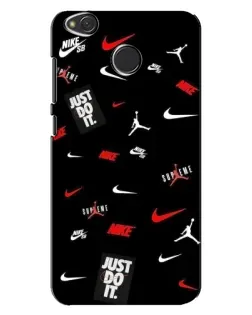 Чехол для Xiaomi Redmi 4X с картинкой «Nike Mix Pattern»