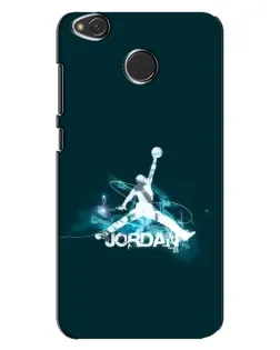 Чехол для Xiaomi Redmi 4X с картинкой «Jordan Blue Fire»