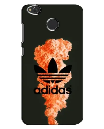Чехол для Xiaomi Redmi 4X с картинкой «Оранжевый дым Adidas»