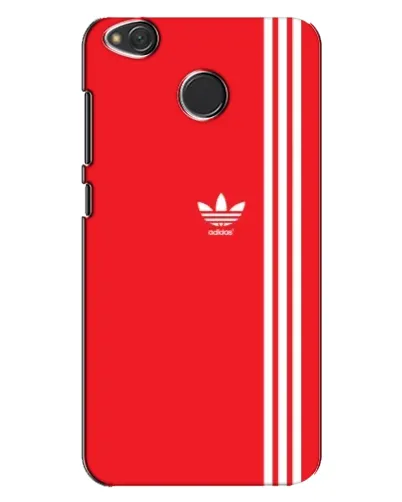 Чехол для Xiaomi Redmi 4X с картинкой «Красный минимализм Adidas»