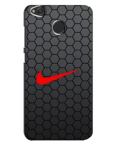 Чехол для Xiaomi Redmi 4X с картинкой «Nike — карбоновая сетка»