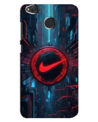 Чехол для Xiaomi Redmi 4X с картинкой «Техногенный стиль Nike»