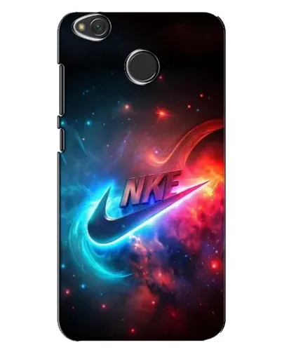 Чехол для Xiaomi Redmi 4X с картинкой «Огненный логотип Nike»