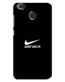 Чехол для Xiaomi Redmi 4X с картинкой «Минимализм от Nike»