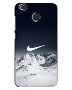 Чехол для Xiaomi Redmi 4X с картинкой «Nike — зимние горы»