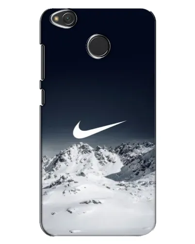 Чехол для Xiaomi Redmi 4X с картинкой «Nike — зимние горы»