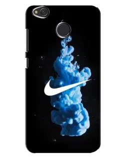 Чехол для Xiaomi Redmi 4X с картинкой «Nike и синий дым»