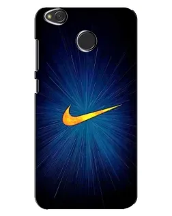 Чехол для Xiaomi Redmi 4X с картинкой «Синий пульс Nike»