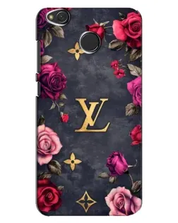 Чехол для Xiaomi Redmi 4X с картинкой «Цветочный Louis Vuitton»