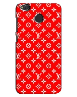 Чехол для Xiaomi Redmi 4X с картинкой «Яркий паттерн LV»