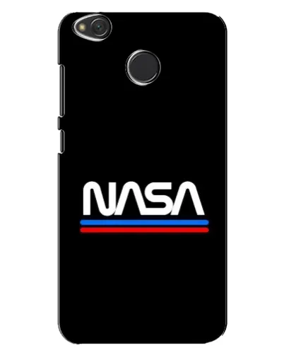 Чехол для Xiaomi Redmi 4X с картинкой «NASA — классика Red Blue»