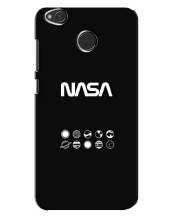 Чехол для Xiaomi Redmi 4X с картинкой «NASA — технический принт»