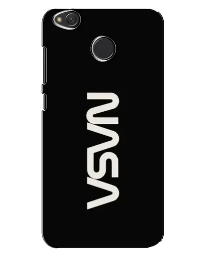 Чехол для Xiaomi Redmi 4X с картинкой «NASA — вертикальный логотип»