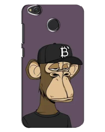 Чехол для Xiaomi Redmi 4X с картинкой «Bored Ape в кепке»