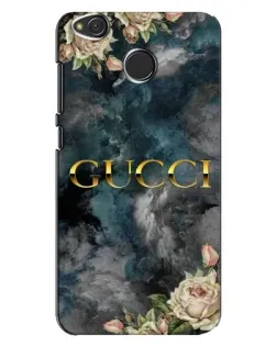 Чехол для Xiaomi Redmi 4X с картинкой «Абстрактные цветы Gucci»