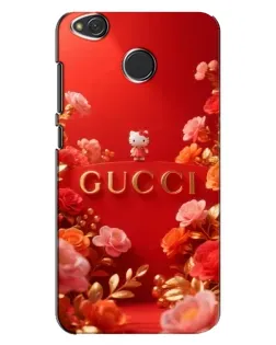 Чехол для Xiaomi Redmi 4X с картинкой «Gucci — золотой сад»