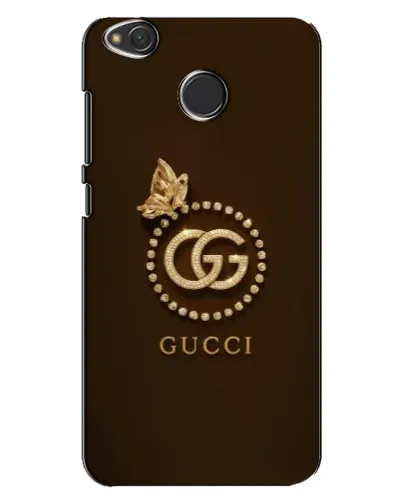 Чехол для Xiaomi Redmi 4X с картинкой «Gucci — золотая бабочка»