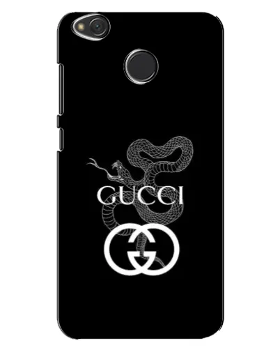 Чехол для Xiaomi Redmi 4X с картинкой «Gucci — серебряная змея»