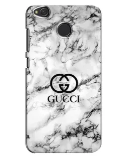 Чехол для Xiaomi Redmi 4X с картинкой «Gucci — мраморный шик»