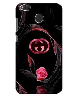 Чехол для Xiaomi Redmi 4X с картинкой «Gucci — неоновая роза»